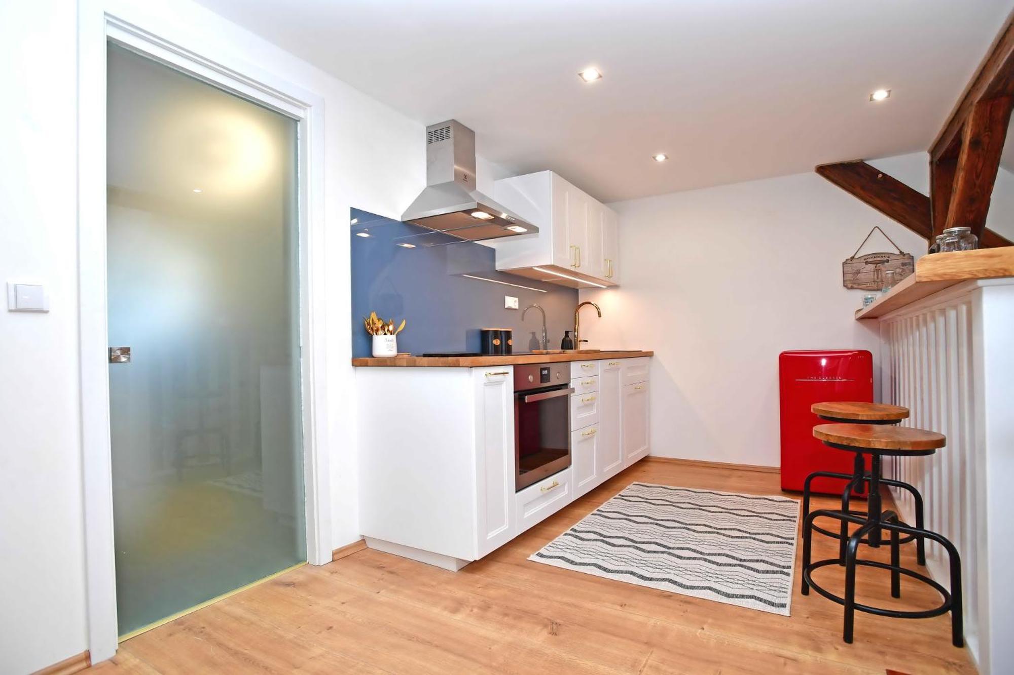 Romantic Apartment Under The Prague Castle Exterior foto